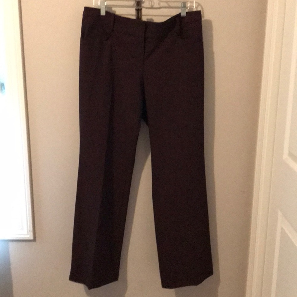 Maroon The Limited Cassidy Dress Pants Size 12